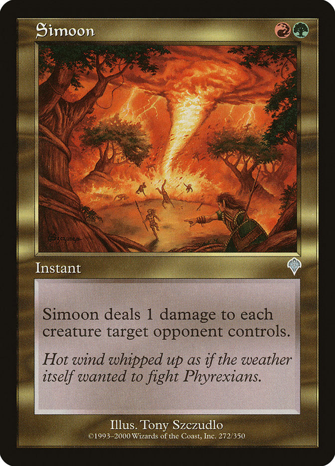 Simoon - [Foil, Retro Frame] Invasion (INV)