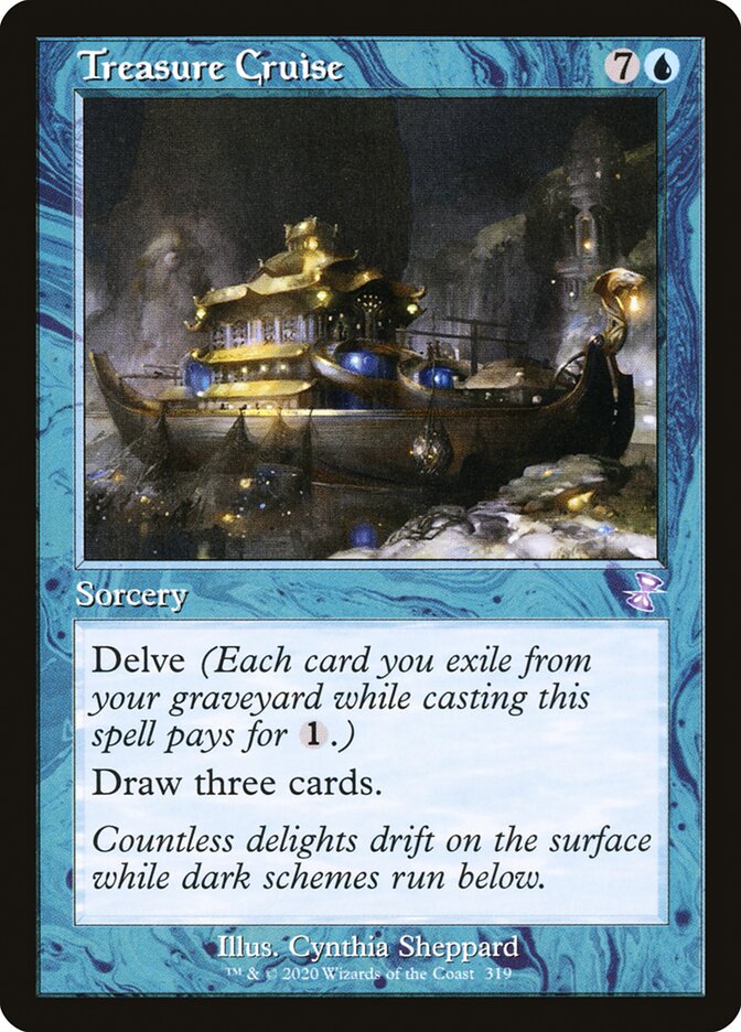 Treasure Cruise - [Foil, Retro Frame] Time Spiral Remastered (TSR)