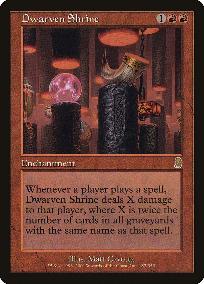 Dwarven Shrine - [Foil, Retro Frame] Odyssey (ODY)
