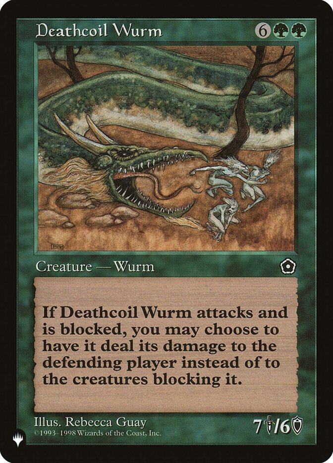 Deathcoil Wurm - [Retro Frame] The List (PLIST)