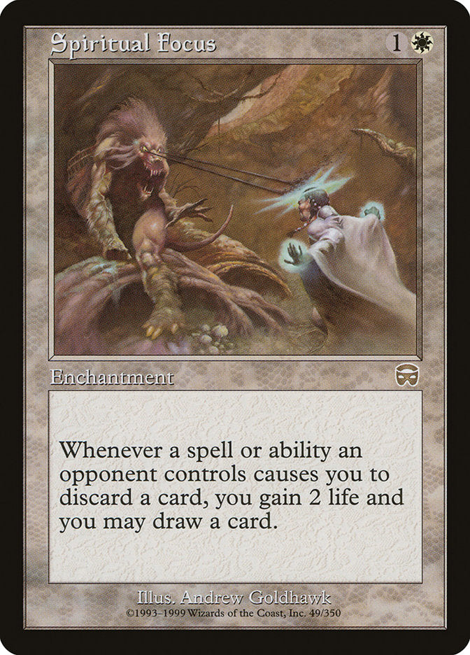 Spiritual Focus - [Foil] Mercadian Masques (MMQ)