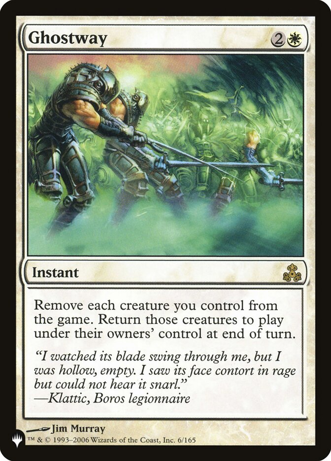 Ghostway - The List (PLIST)