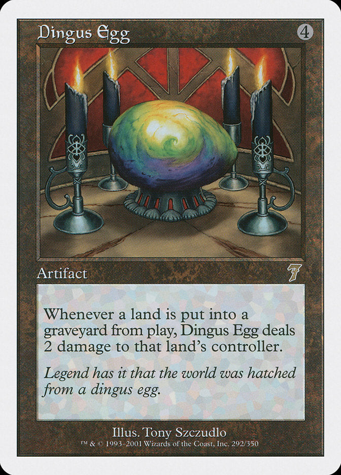 Dingus Egg - [Foil] Seventh Edition (7ED)