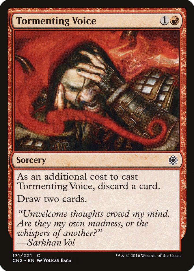 Tormenting Voice - [Foil] Conspiracy: Take the Crown (CN2)