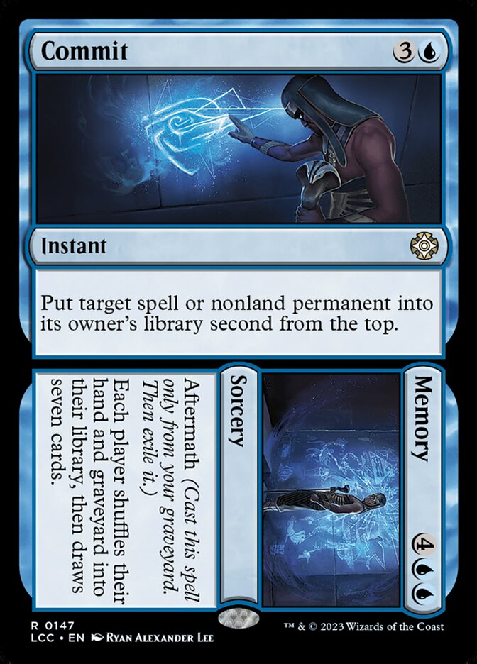 Commit // Memory - Lost Caverns of Ixalan Commander (LCC)