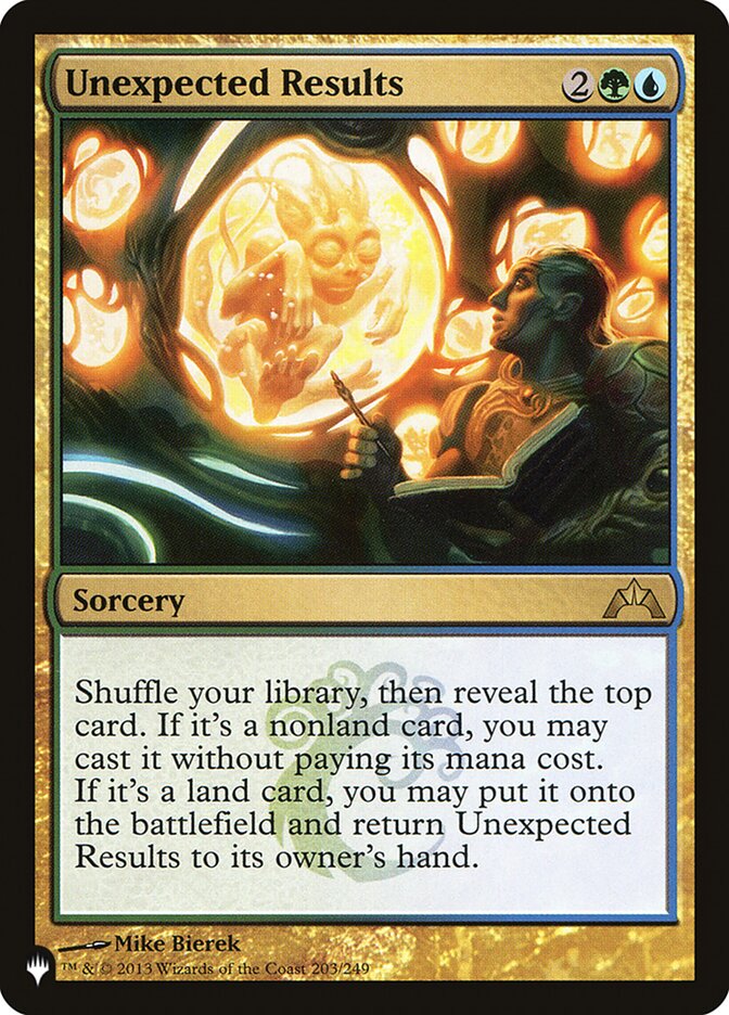 Unexpected Results - [Foil] The List (PLIST)