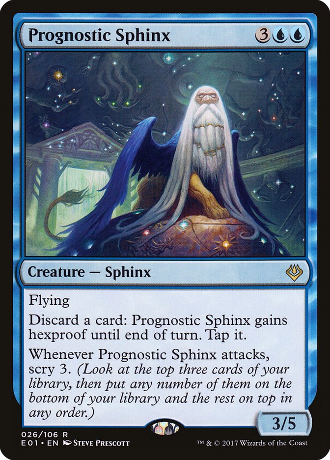 Prognostic Sphinx - Archenemy: Nicol Bolas (E01)