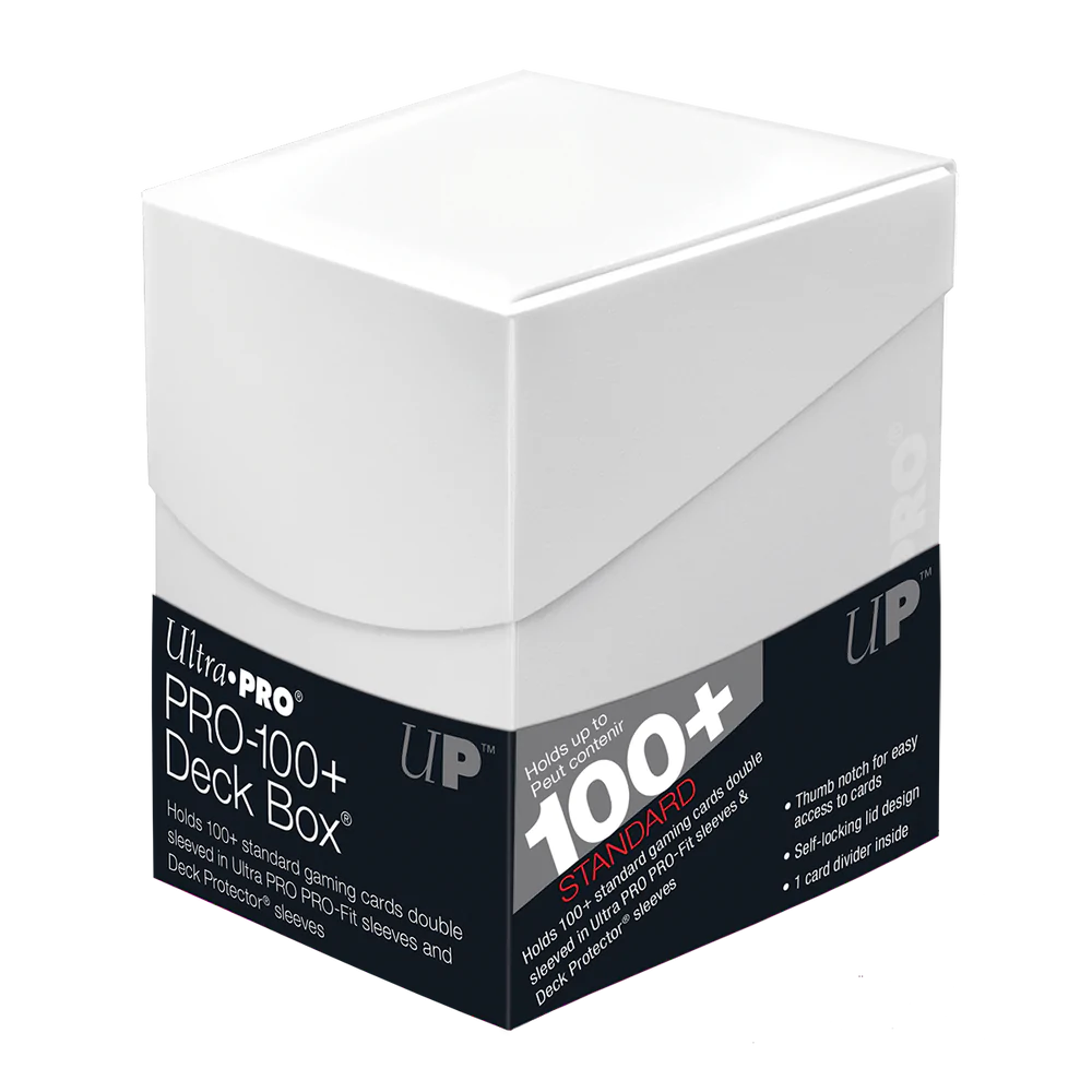 Ultra PRO Eclipse PRO 100+ Deck Box - White