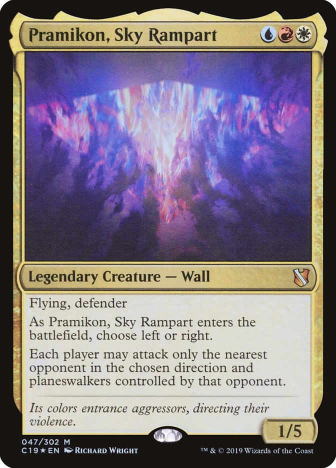 Pramikon, Sky Rampart - [Foil] Commander 2019 (C19)