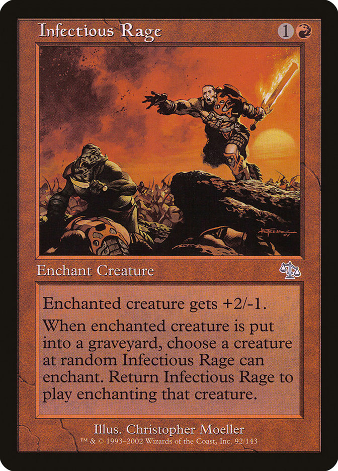 Infectious Rage - [Foil] Judgment (JUD)