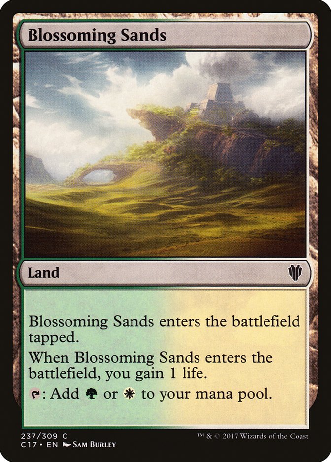 Blossoming Sands - Commander 2017 (C17)