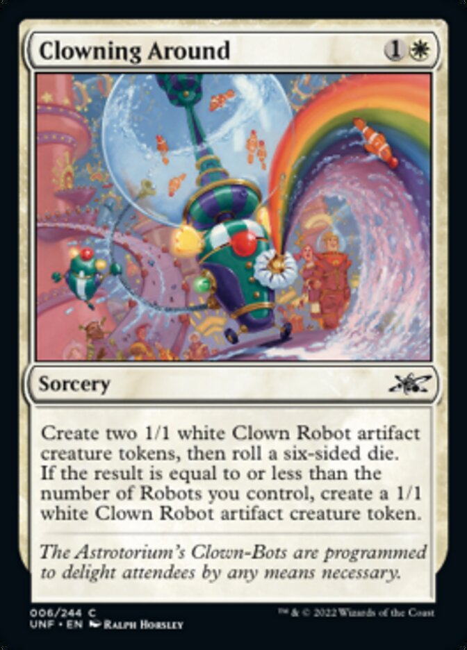 Clowning Around - [Foil] Unfinity (UNF)