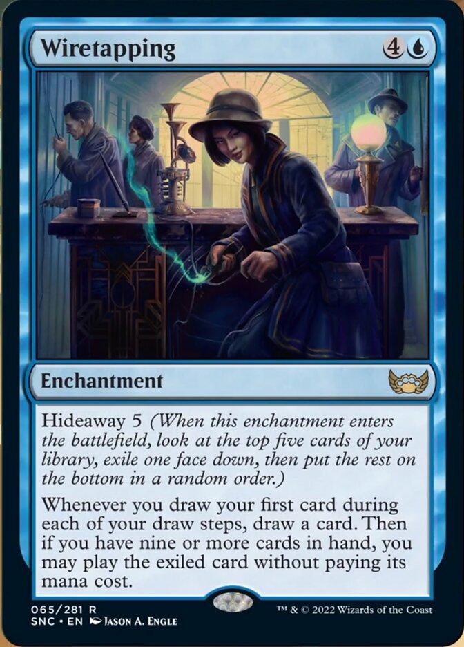 Wiretapping - [Foil] Streets of New Capenna (SNC)