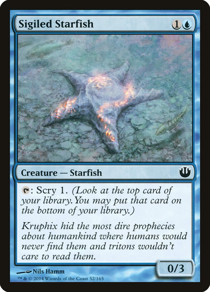 Sigiled Starfish - [Foil] Journey into Nyx (JOU)