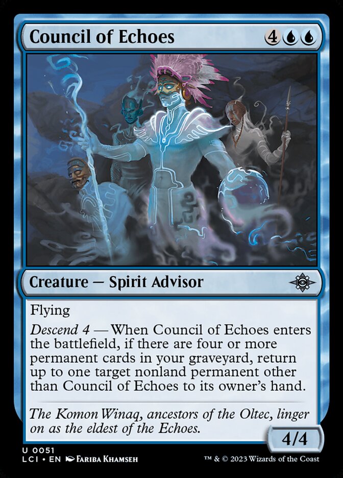 Council of Echoes - [Foil] The Lost Caverns of Ixalan (LCI)