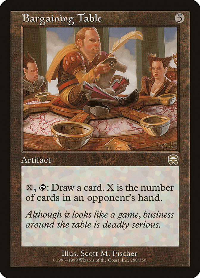 Bargaining Table - [Foil] Mercadian Masques (MMQ)