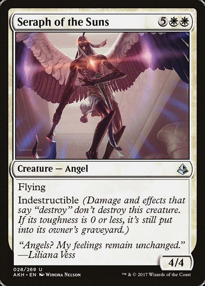 Seraph of the Suns - [Foil] Amonkhet (AKH)