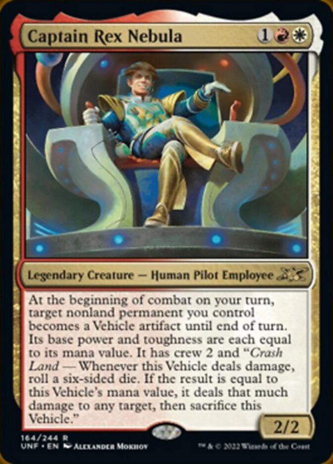 Captain Rex Nebula - [Foil] Unfinity (UNF)