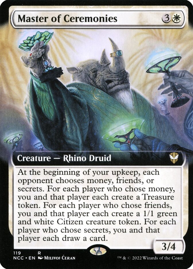 Master of Ceremonies - [Extended Art] New Capenna Commander (NCC)