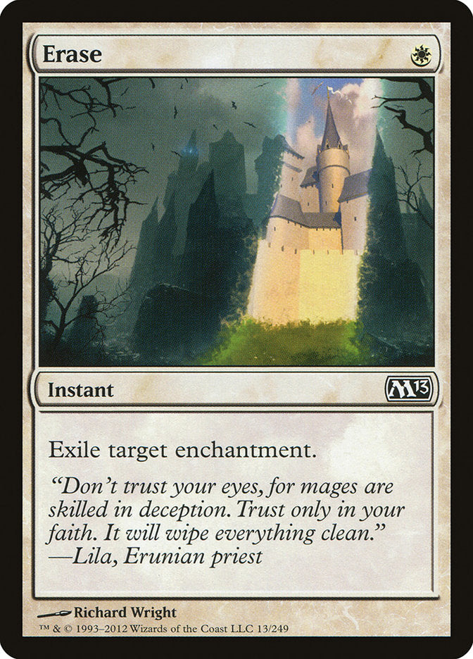 Erase - [Foil] Magic 2013 (M13)