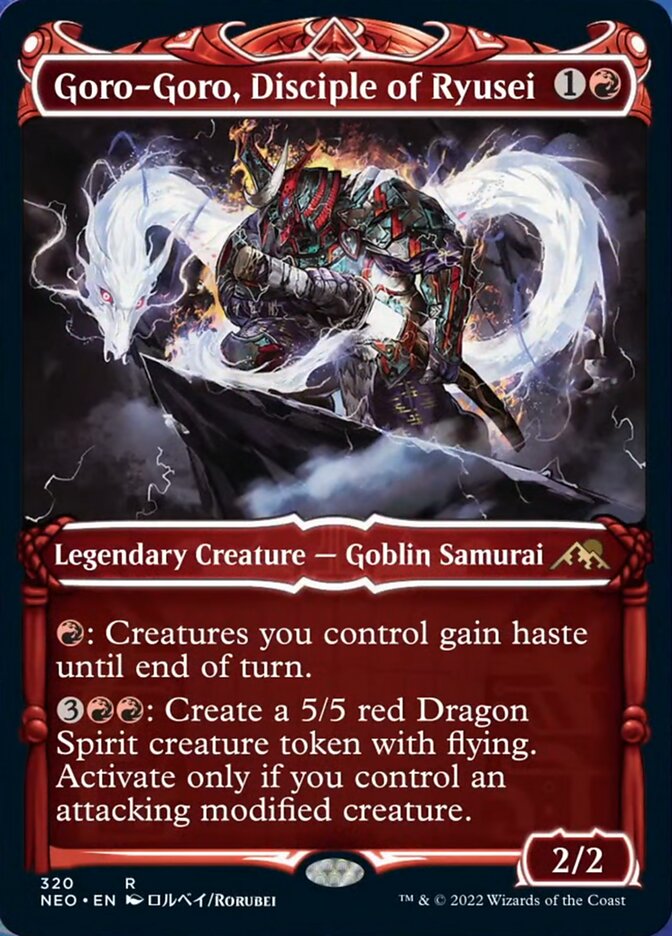 Goro-Goro, Disciple of Ryusei - [Showcase] Kamigawa: Neon Dynasty (NEO)