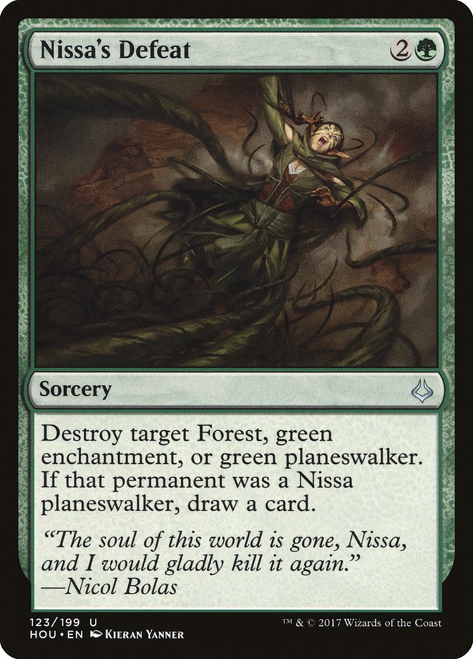 Nissa's Defeat - Hour of Devastation (HOU)