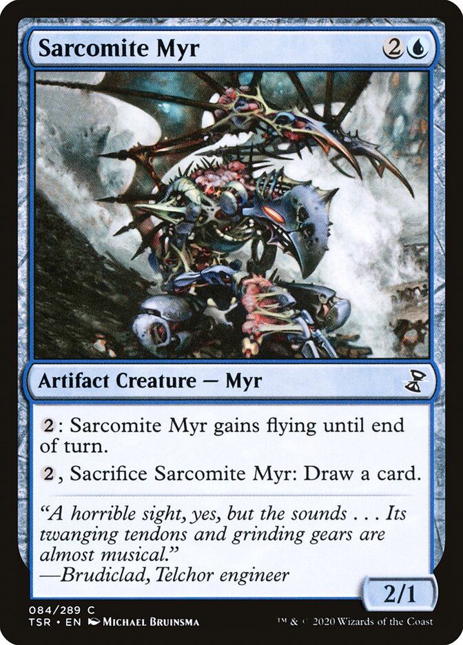 Sarcomite Myr - [Foil] Time Spiral Remastered (TSR)