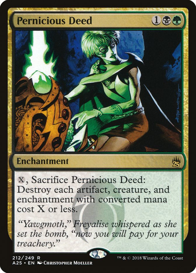 Pernicious Deed - [Foil] Masters 25 (A25)