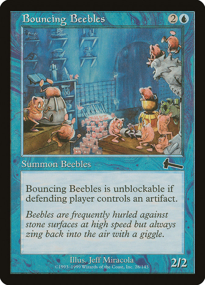 Bouncing Beebles - [Foil] Urza's Legacy (ULG)