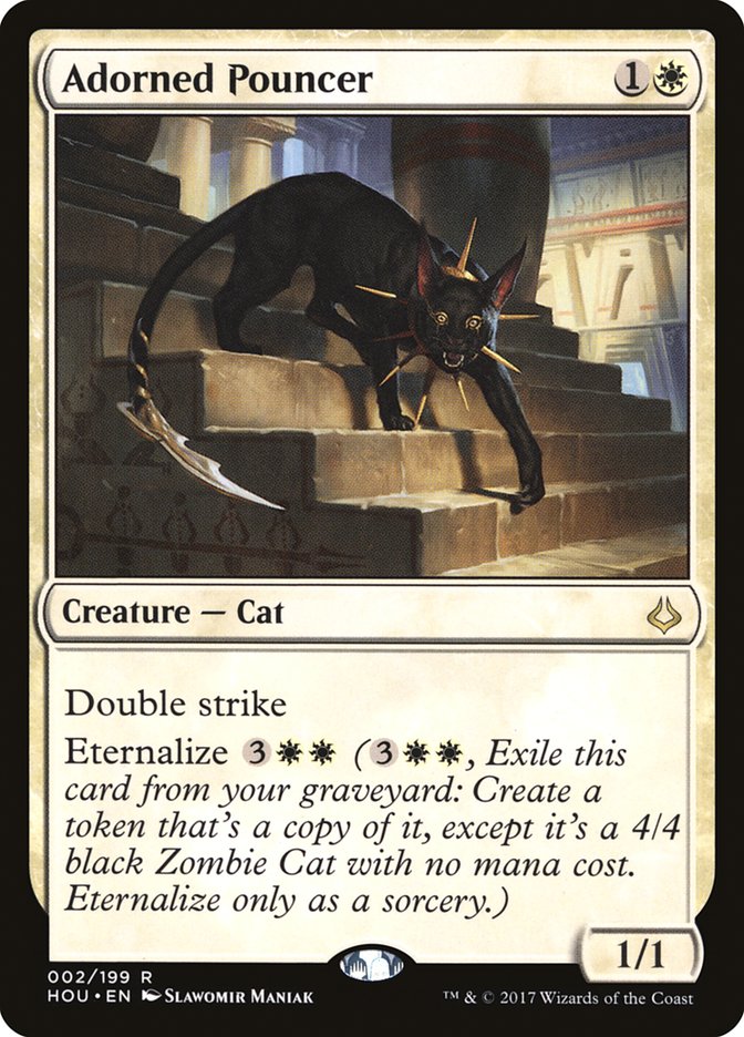 Adorned Pouncer - [Foil] Hour of Devastation (HOU)