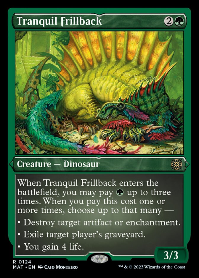 Tranquil Frillback - [Etched Foil] March of the Machine: The Aftermath (MAT)