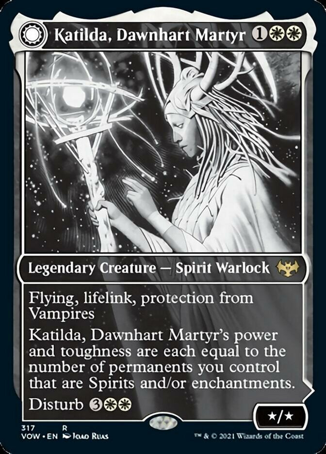Katilda, Dawnhart Martyr // Katilda's Rising Dawn - [Showcase] Innistrad: Crimson Vow (VOW)