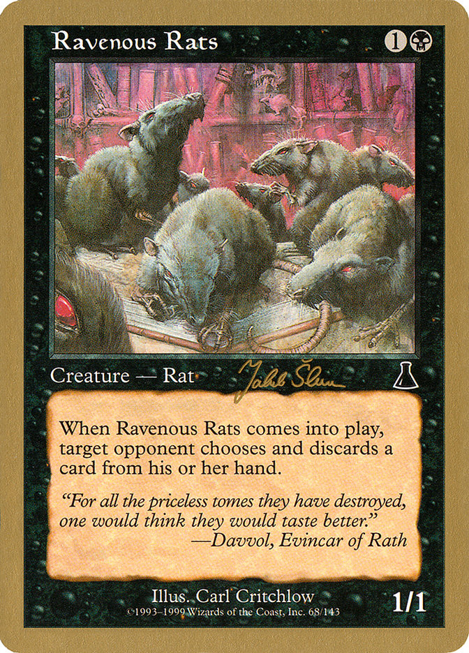 Ravenous Rats - [Retro Frame] World Championship Decks 1999 (WC99)
