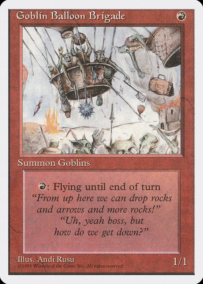 Goblin Balloon Brigade - Fourth Edition (4ED)
