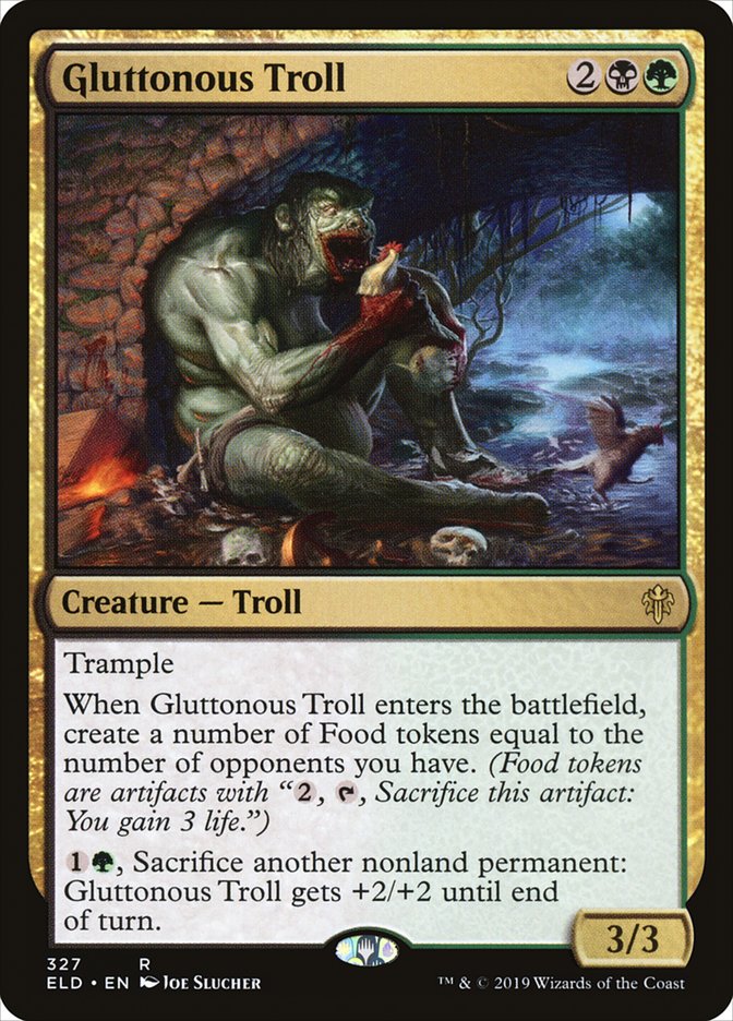 Gluttonous Troll - Throne of Eldraine (ELD)