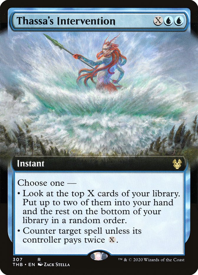 Thassa's Intervention - [Extended Art] Theros Beyond Death (THB)