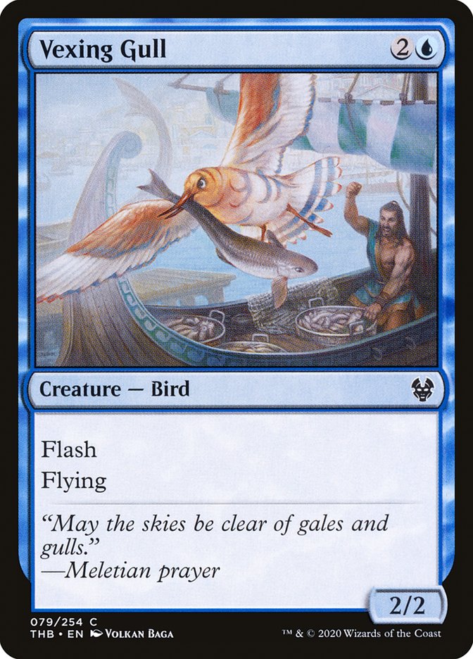 Vexing Gull - [Foil] Theros Beyond Death (THB)
