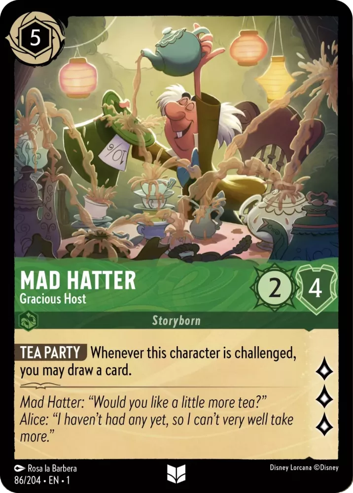 Mad Hatter - Gracious Host - [Foil] The First Chapter (1)