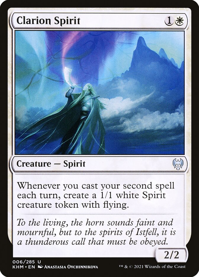Clarion Spirit - [Foil] Kaldheim (KHM)