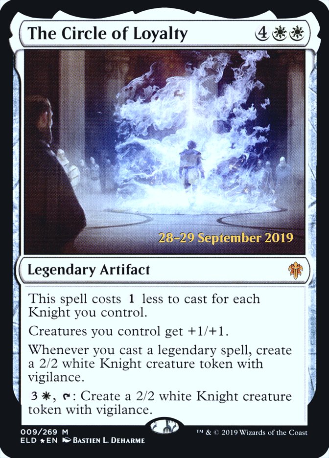The Circle of Loyalty - [Foil, Promo] Throne of Eldraine Promos (PELD)
