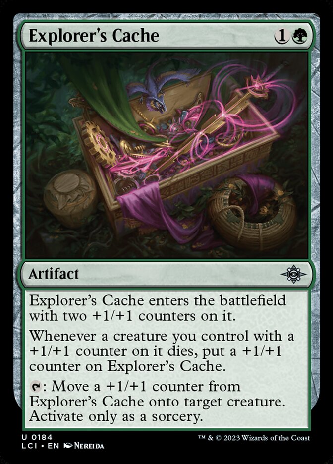 Explorer's Cache - [Foil] The Lost Caverns of Ixalan (LCI)