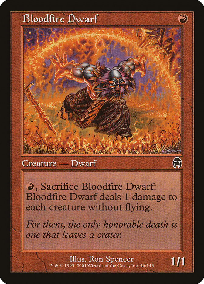 Bloodfire Dwarf - [Foil] Apocalypse (APC)