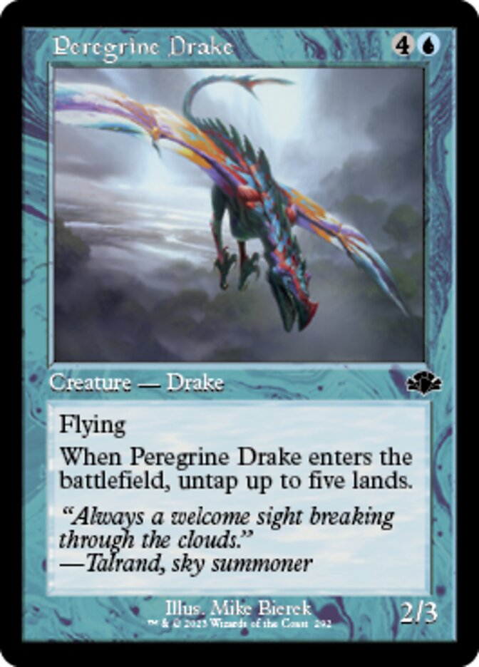 Peregrine Drake - [Foil, Retro Frame] Dominaria Remastered (DMR)