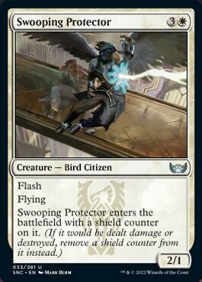 Swooping Protector - [Foil] Streets of New Capenna (SNC)