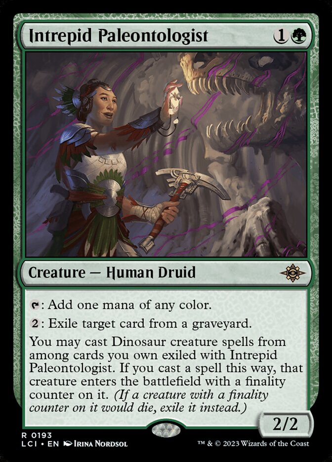 Intrepid Paleontologist - [Foil] The Lost Caverns of Ixalan (LCI)