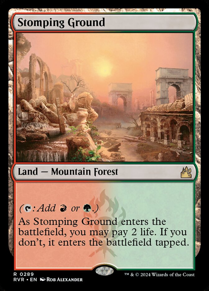 Stomping Ground - [Foil] Ravnica Remastered (RVR)