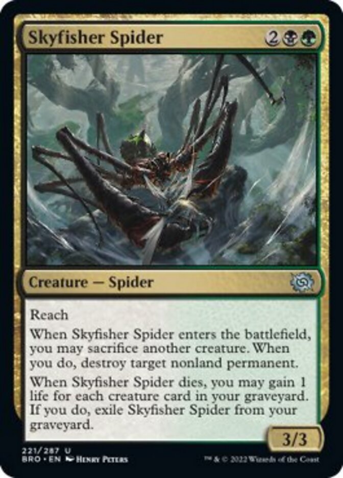 Skyfisher Spider - [Foil] The Brothers' War (BRO)