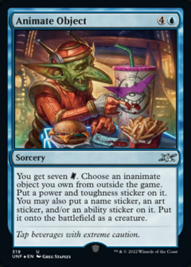 Animate Object - [Galaxy Foil] Unfinity (UNF)