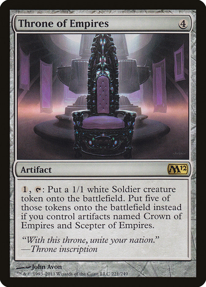 Throne of Empires - [Foil] Magic 2012 (M12)
