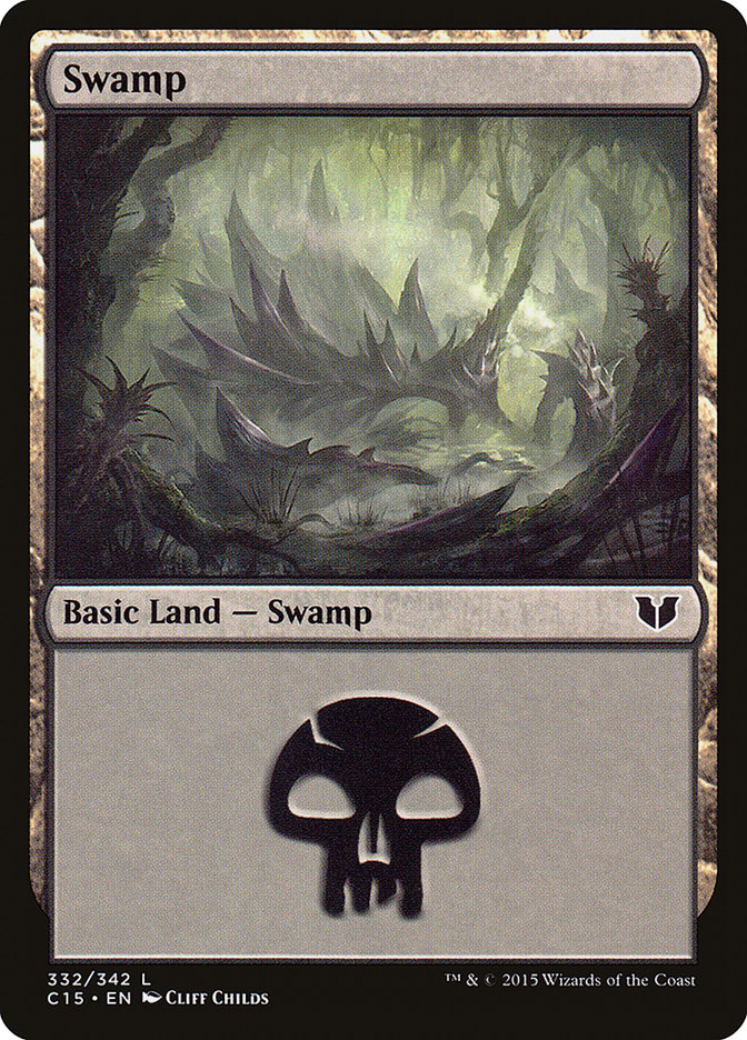 Swamp (332) - Commander 2015 (C15)